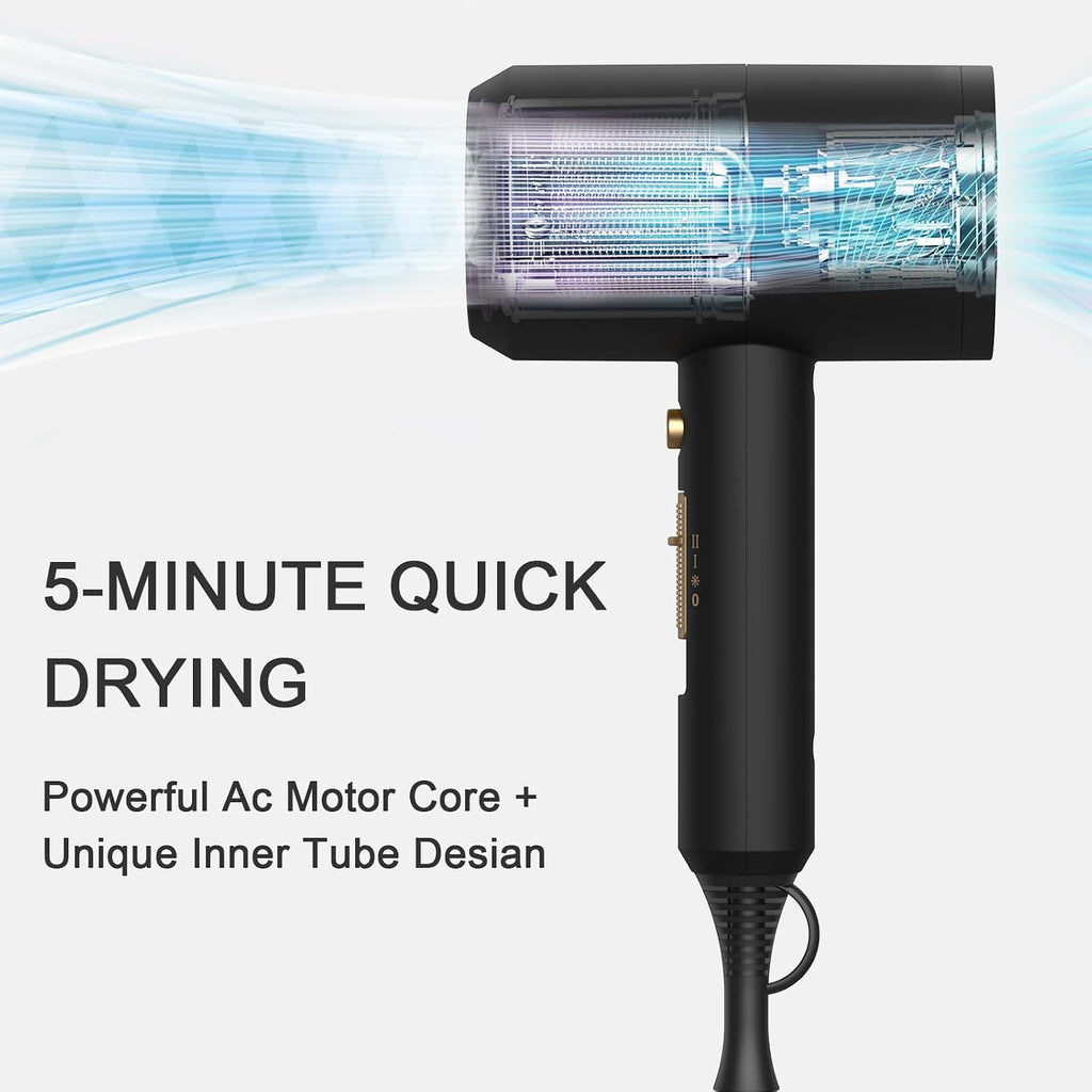 Professional Ionic Fast-Drying Hair Dryer