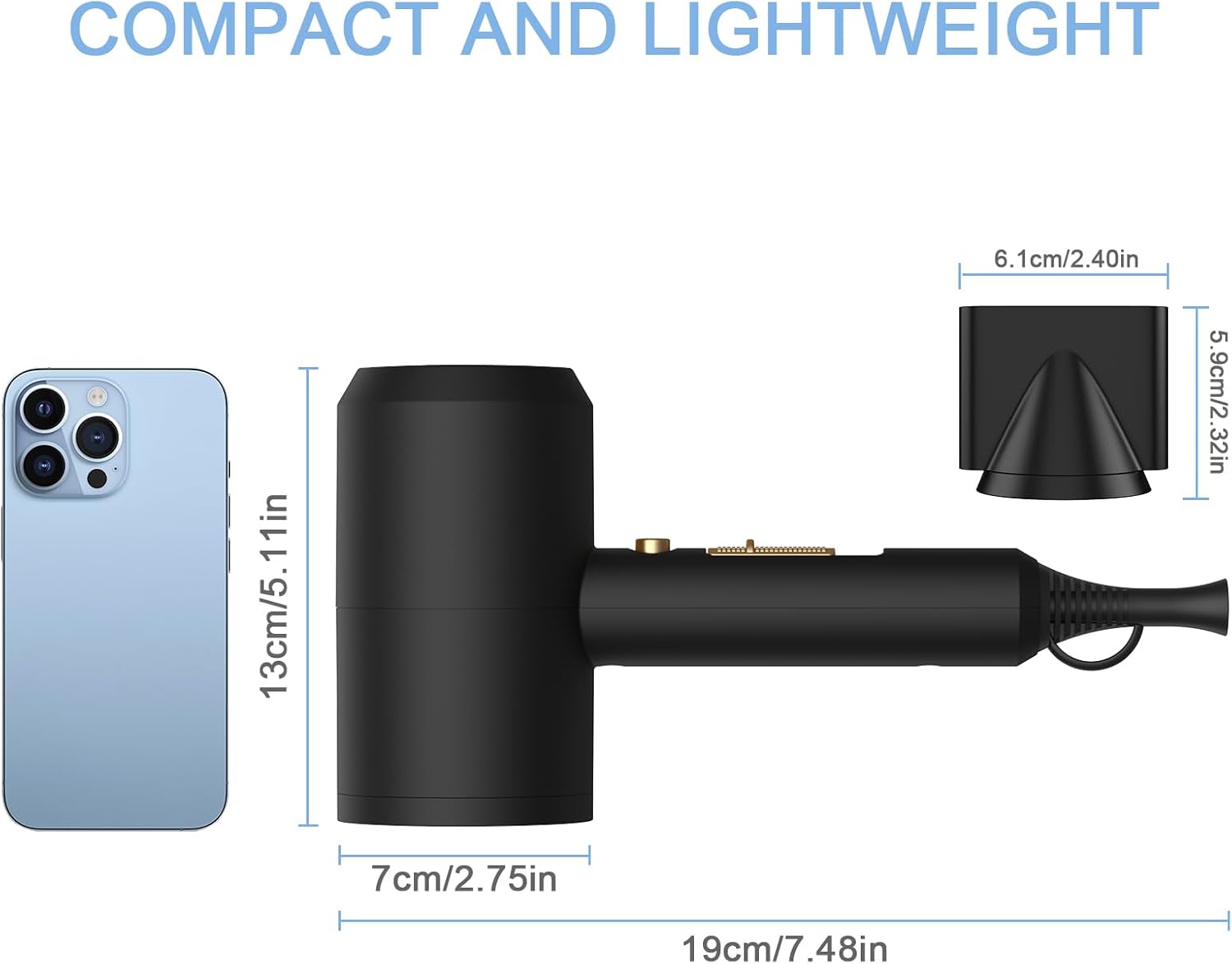 Professional Ionic Fast-Drying Hair Dryer